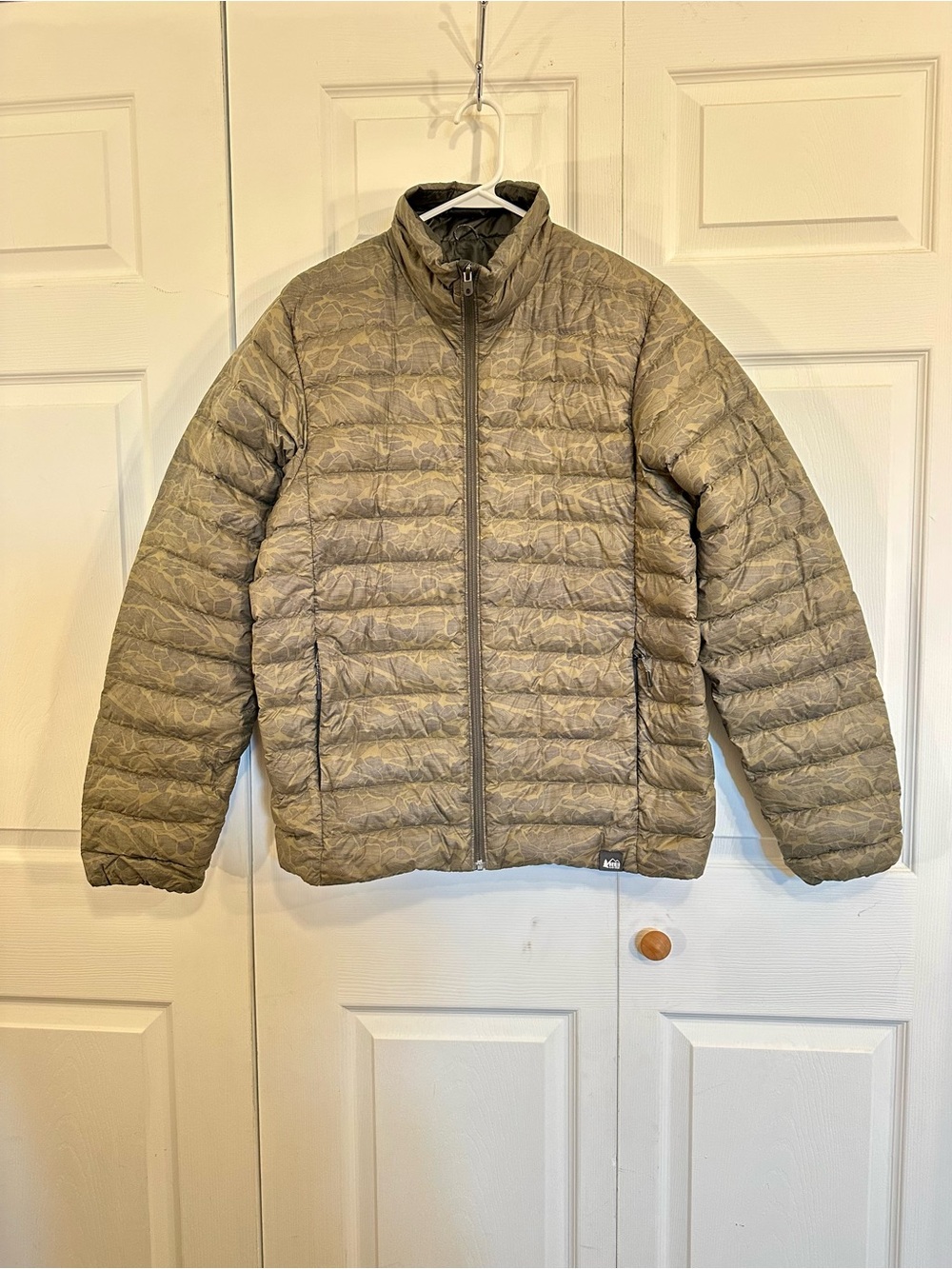 REI Co-op Olive Green Quilted Jacket